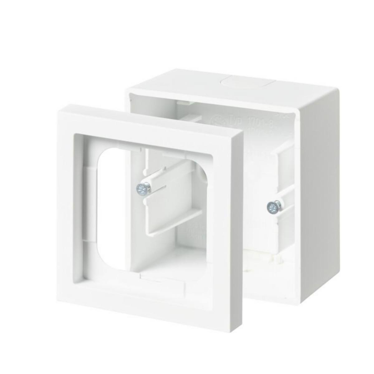 Pintakotelo ABB Impressivo 80mm - PINTAKOTELO IMPRESSIVO 1OS/IP20 54/80MM MVAL