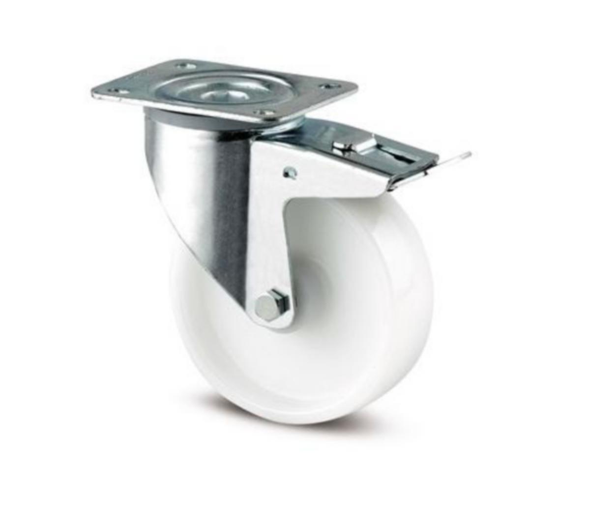 Kääntöpyörä Tente täyslukituksella 125mm - KALUSTEPYÖRÄ TENTE 3470-SRJ TENTE 3477UOO125P62