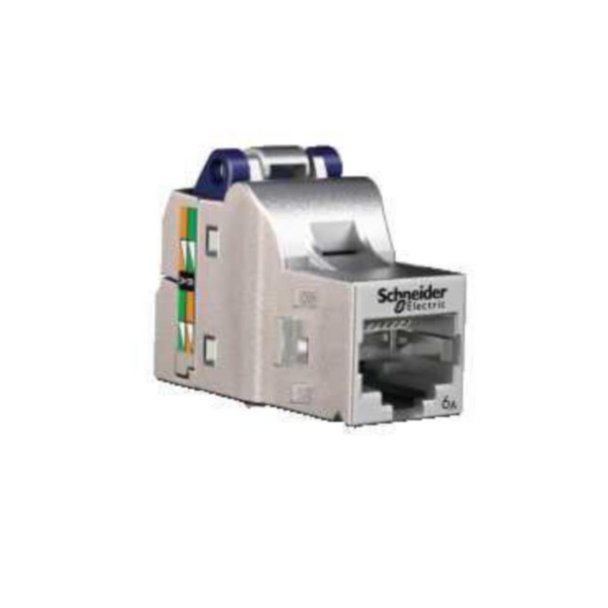 Dataliitin Schneider Electric Actassi CAT6A - LIITIN-CAT6A ACTASSI LIITIN CAT 6A STP S-ONE 96KPL