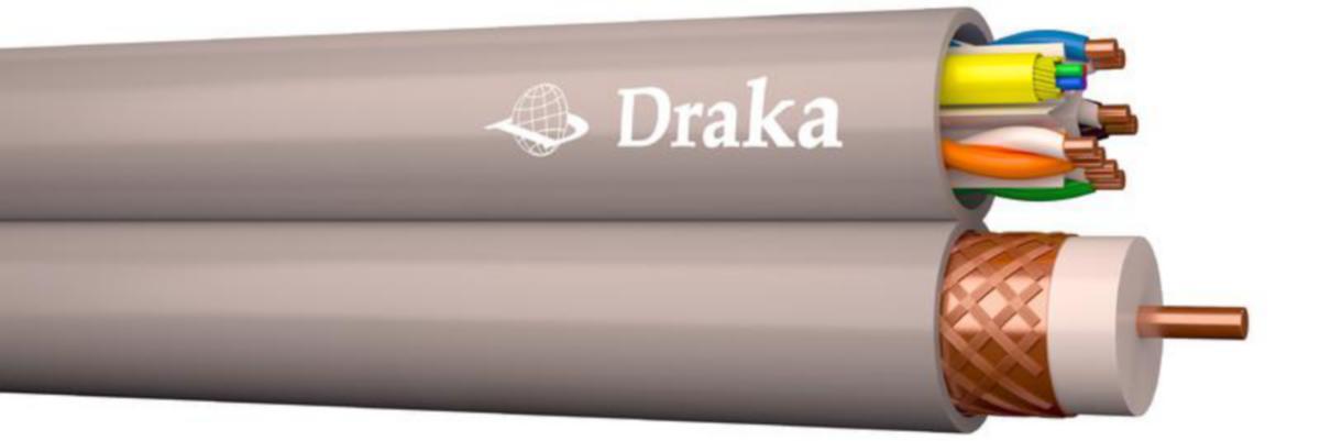 Tietoverkkokaapeli-CAT6 Draka Afumex hybridi - TIETOVERKKOKAAPELI-CAT6 AFUMEX DRAKAHYBRID C6+4XBBXS+TELLU13