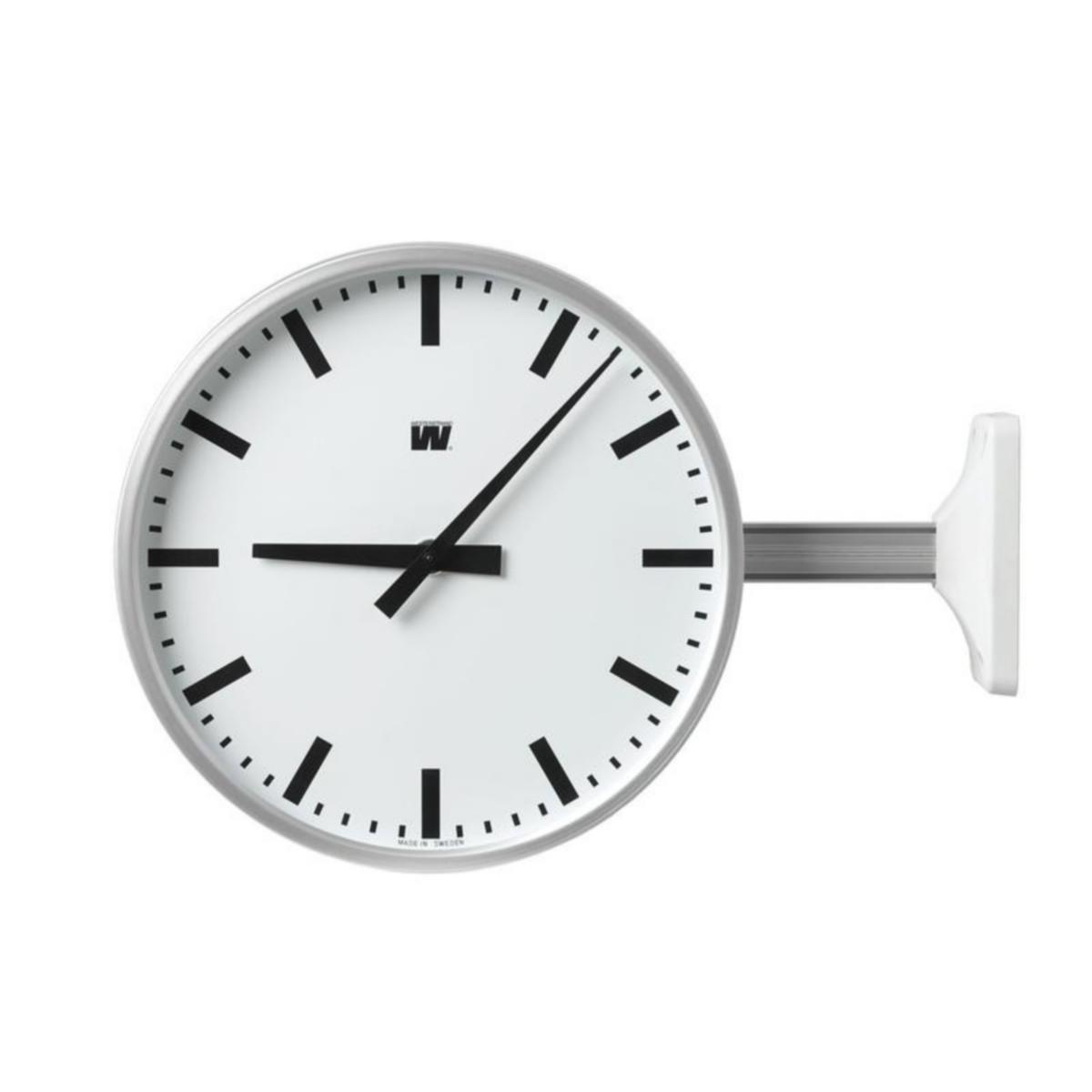 Minuuttipulssisivukellot WE-81732 kattovarrella Esmi - MINUUTTIPULSSISIVUKELLO ESMI WE-81732/40 H 400mm KATTOVA AL