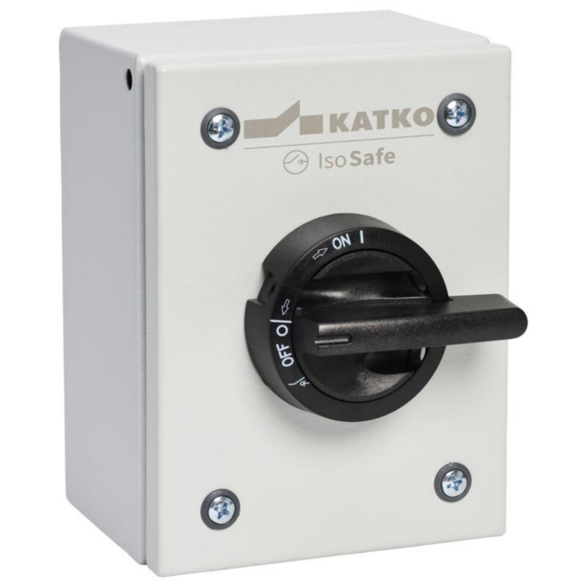 Turvakytkin väännin Katko IsoSafe KET - TURVAKYTKIN VÄÄNNIN KET 3X16A 400V 7,5KW 1NO