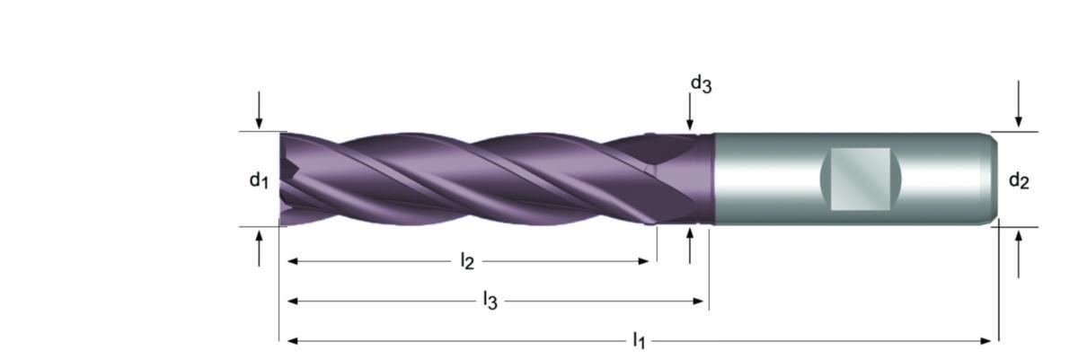 Varsijyrsin Dormer C295 HSS-E PM - VARSIJYRSIN HSCO-XP DORMER C29516.0