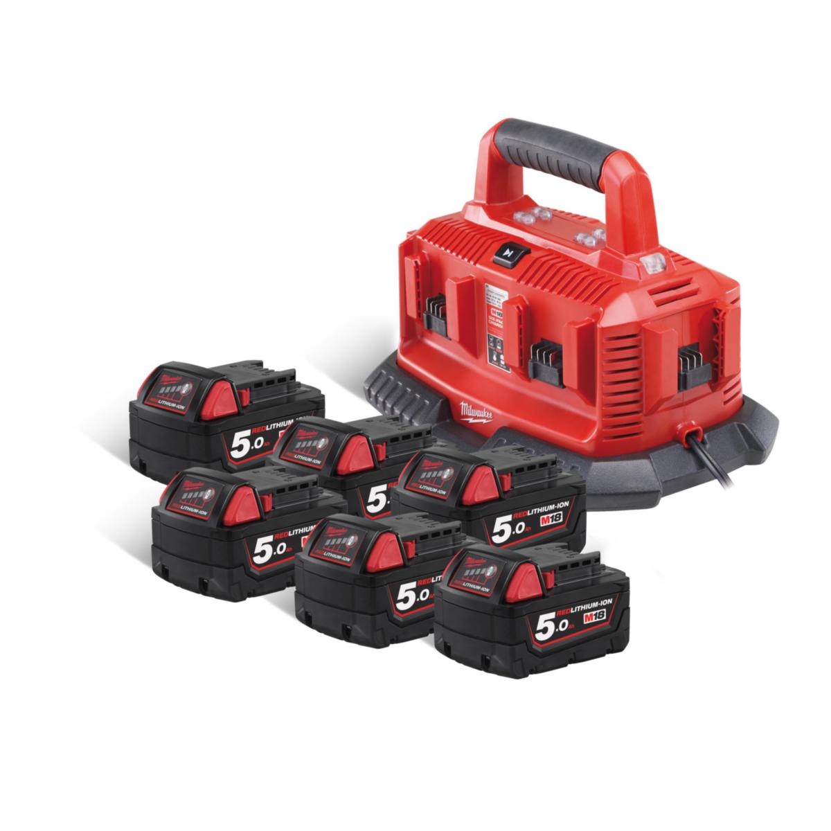 Akkusarja Milwaukee M18 NRG-506 - AKKUSARJA MILWAUKEE M18 NRG-506