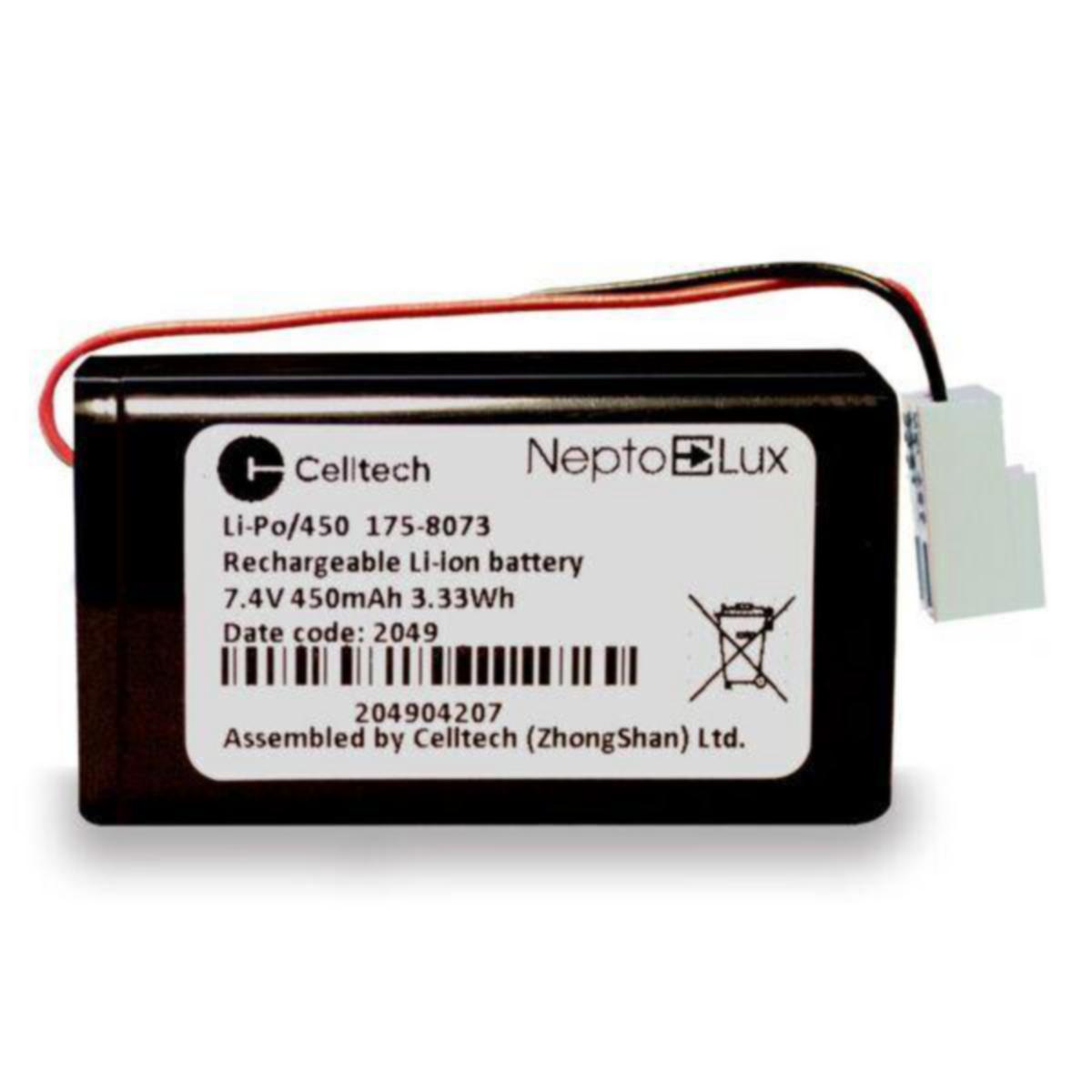 Turvavalaisin Akku Neptolux - TURVAVALAISIN LI-PO/450B, AKKU TURVA- JA OPA