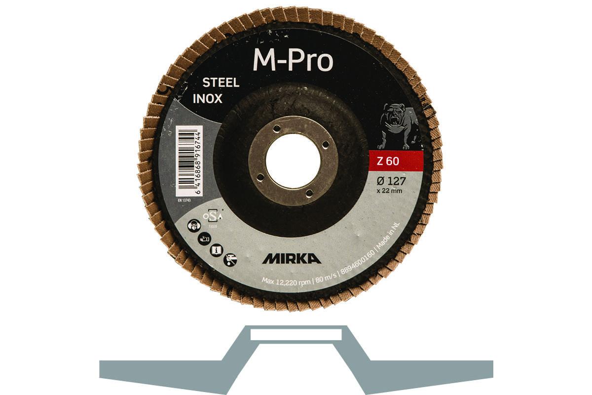Lamellilaikka Mirka M-Pro ZIR - LAMELLILAIKKA 127X22MM P60 MIRKA M-PRO ZIR