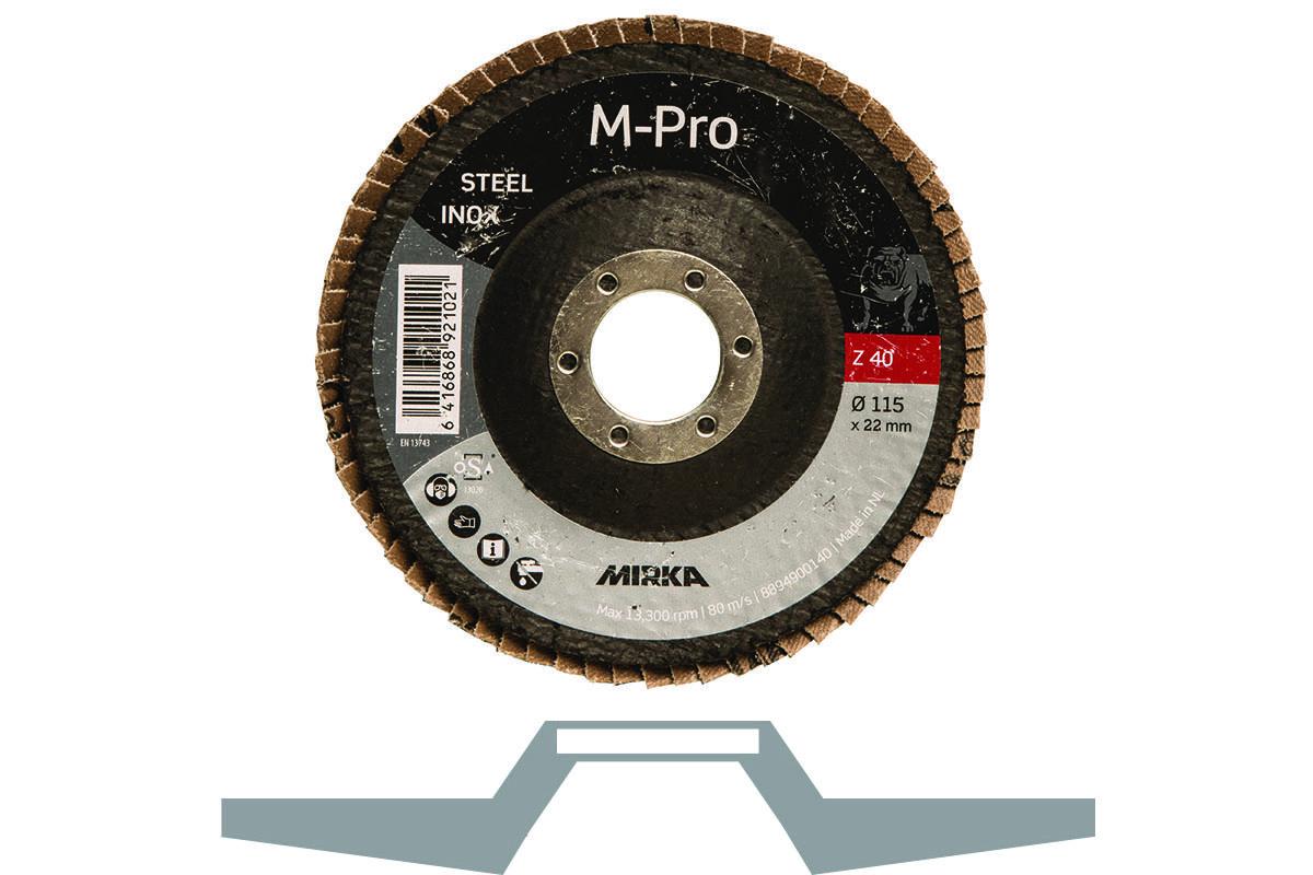 Lamellilaikka Mirka M-Pro ZIR - LAMELLILAIKKA 115X22MM P40 MIRKA M-PRO ZIR