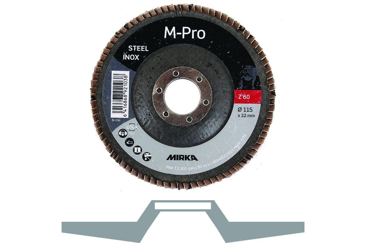 Lamellilaikka Mirka M-Pro ZIR - LAMELLILAIKKA 115X22MM P60 MIRKA M-PRO ZIR