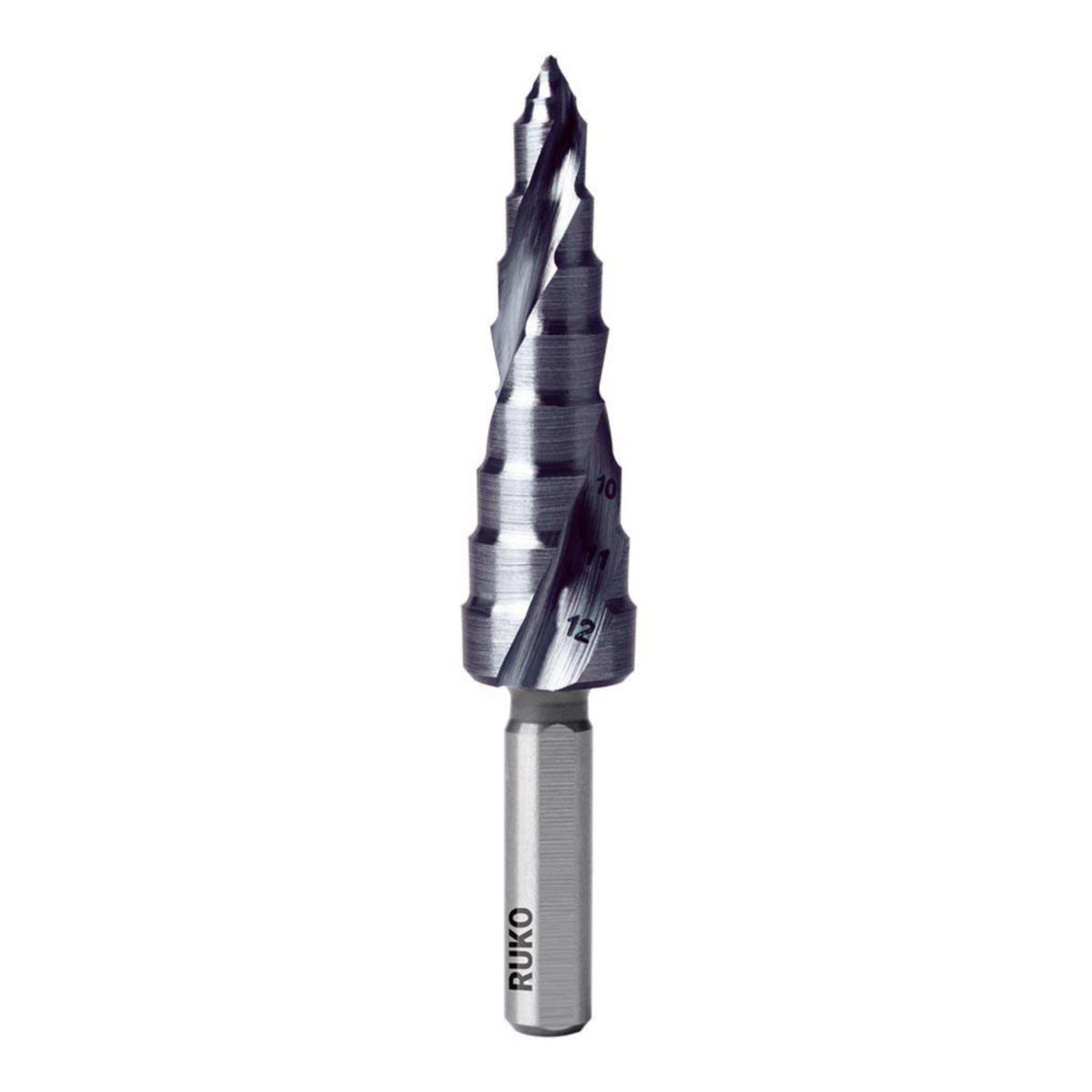 Porraspora HSS Flowstep - PORRASPORA 5 - 12 MM HSS FLOWS RUKO 101650-9P