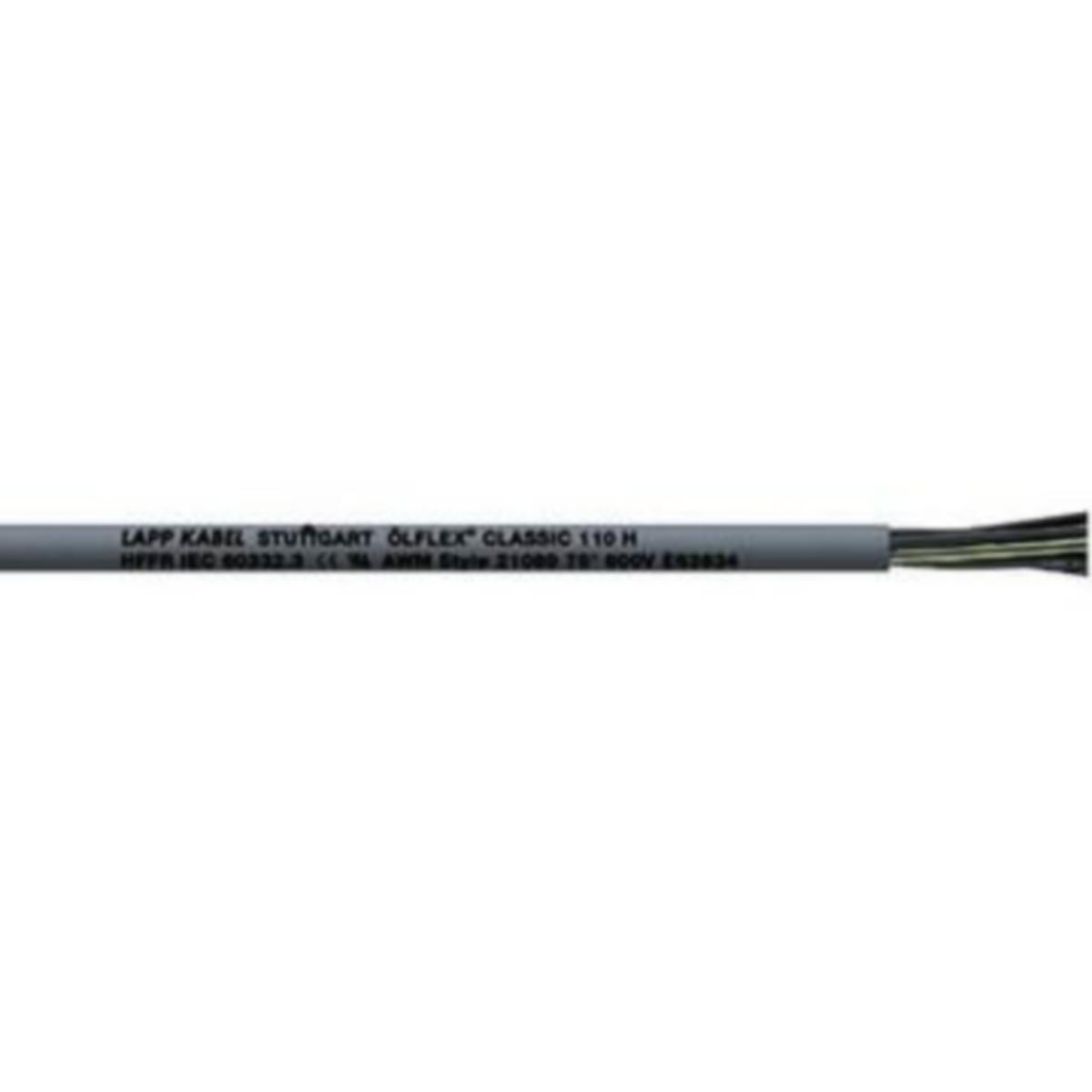 Ohjauskaapeli-HF Ölflex Classic 110H - OHJAUSKAAPELI-HF LAPP ÖLFLEX CLASSIC 110 H 3X1,5N