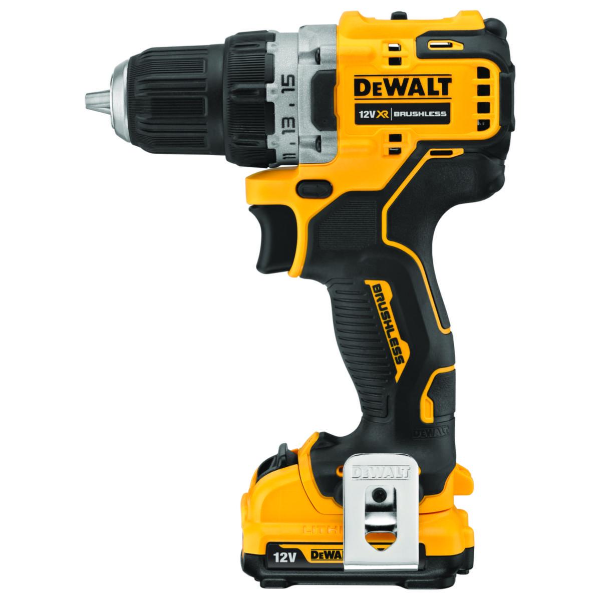 Akkuporakone/ruuvinväännin Dewalt DCD701D2-QW - AKKUPORAKONE DEWALT DCD701D2 12V 2AH