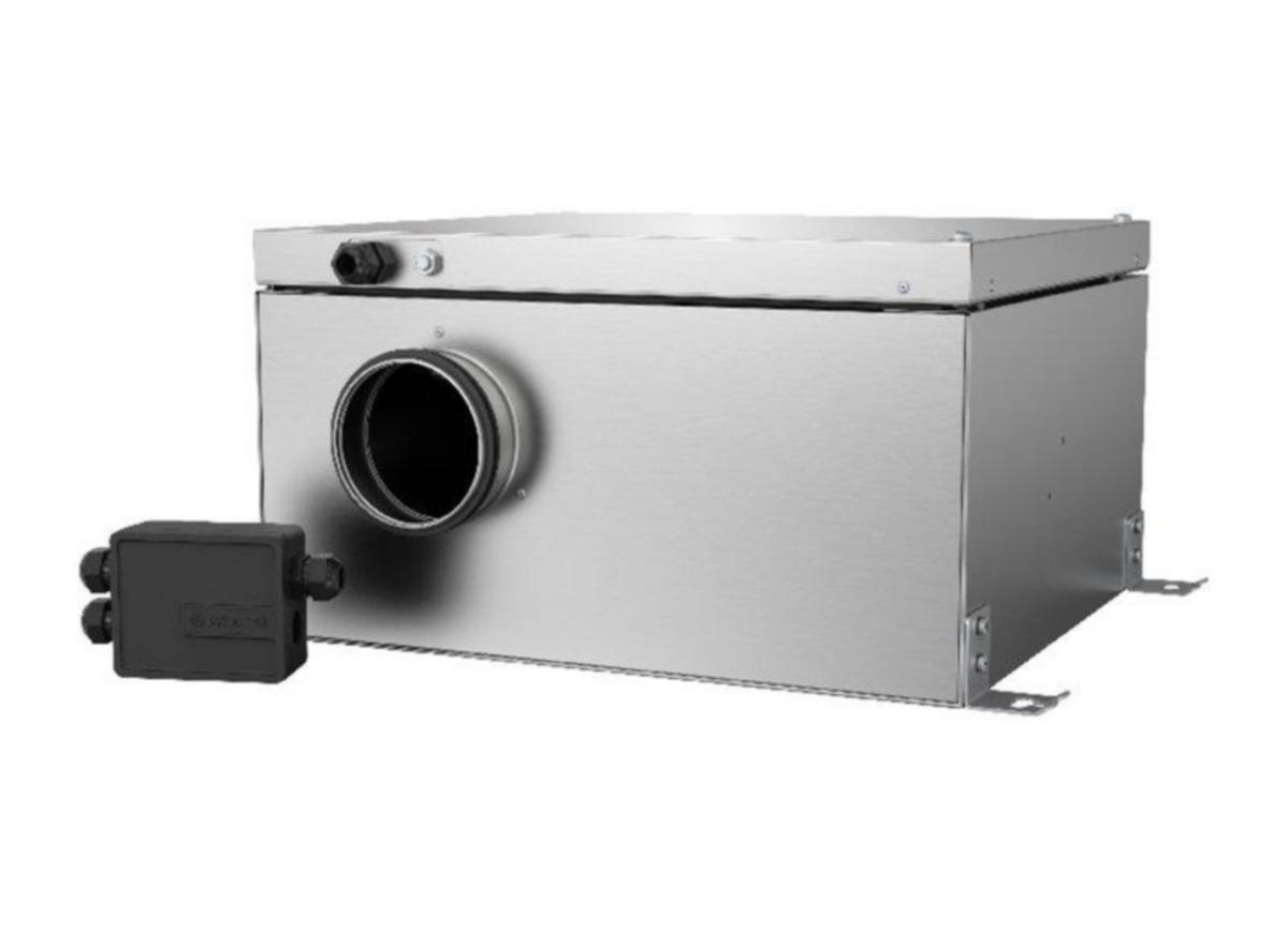 Kanavapuhallin Systemair KVK Silent 100-160 EC - KANAVAPUHALLIN ERISTETTY KVK SILENT 125 EC