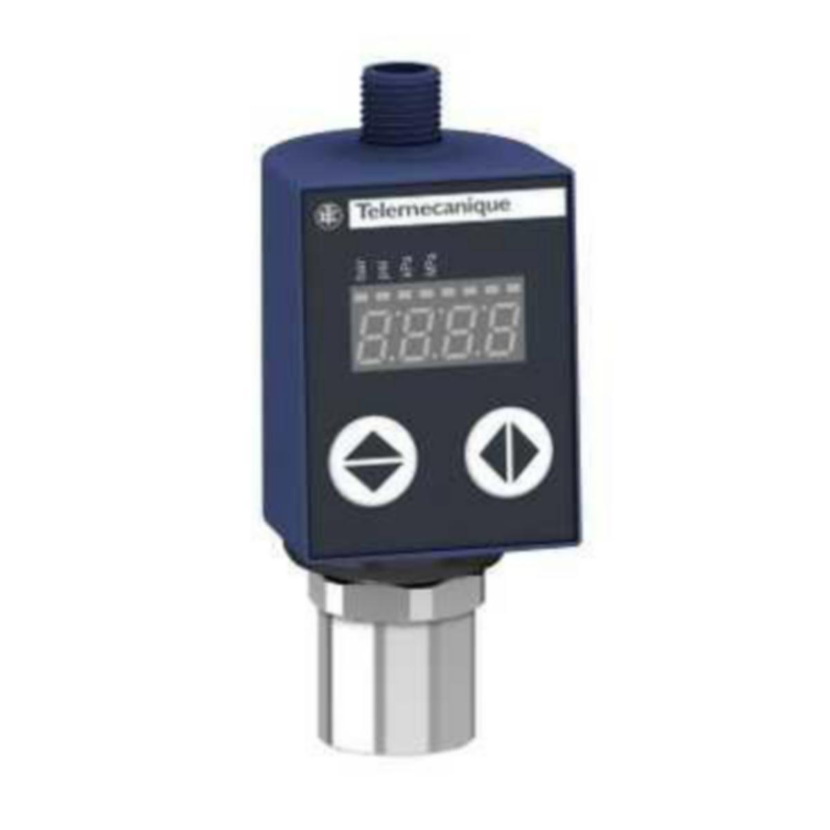 Painelähetin Telemecanique OsiSense XMLR025G-sarja - PAIN.NÄYTTÖ 25BAR 1/4" 18NPT XMLR025G0T26 4-20MA M12
