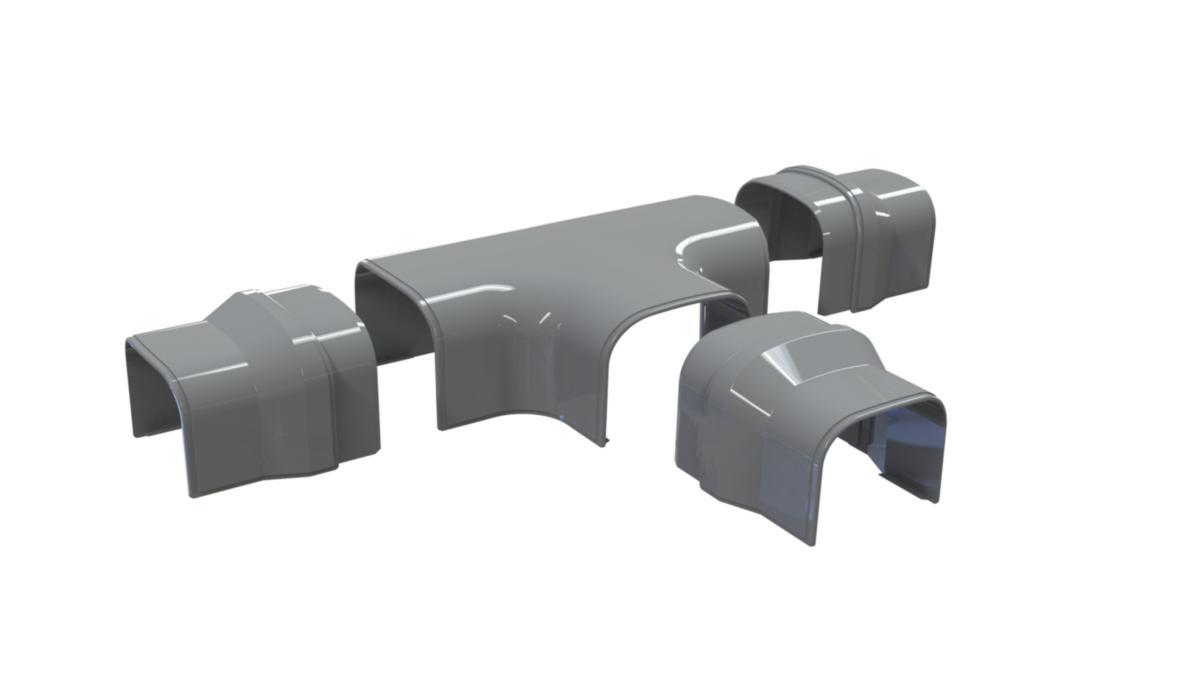 Optima harmaa T-haara DT - OPTIMA T-HAARA DT75-OPT 5 kpl/ltk HARMAA