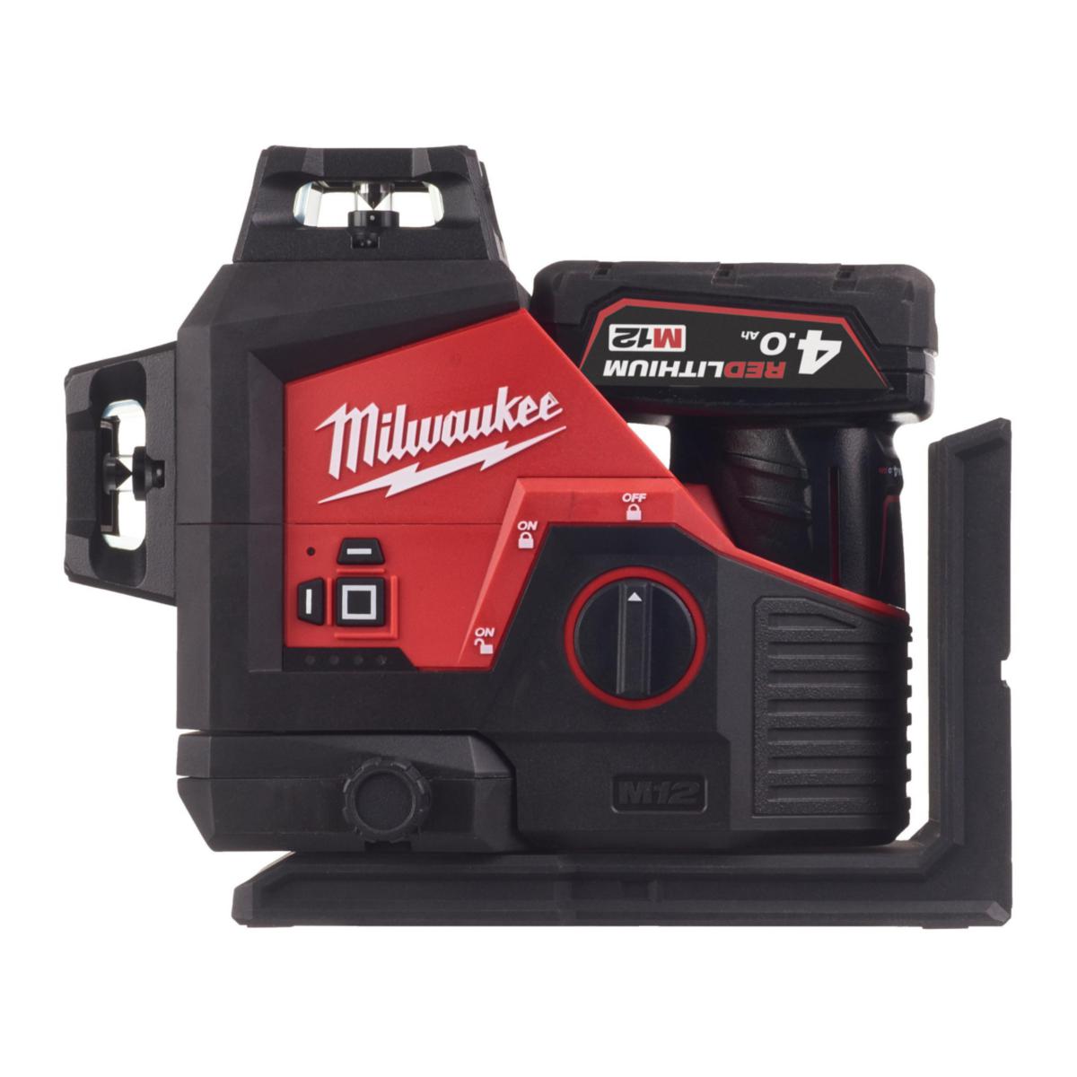 Ristilaseri Milwaukee M12 3PL-401C - AKKURISTILASER MILWAUKEE M12 3PL-401C