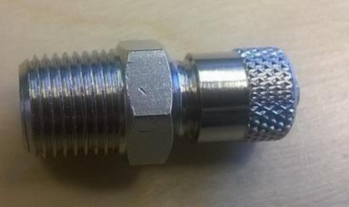 Paineventtiili NPT painesäiliölle - PAINEVENTTIILI PAINESÄILIÖLLE NPT 1/8"X23