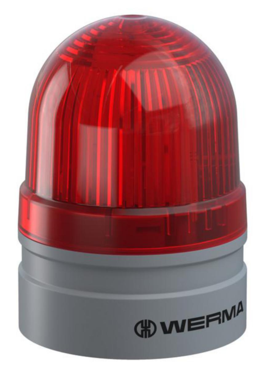 Vilkkuvalo WERMA Signaltechnik EvoSIGNAL Mini - VILKKUVALO EVOSIGNAL MINI TWINLIGHT 115-230VAC RD
