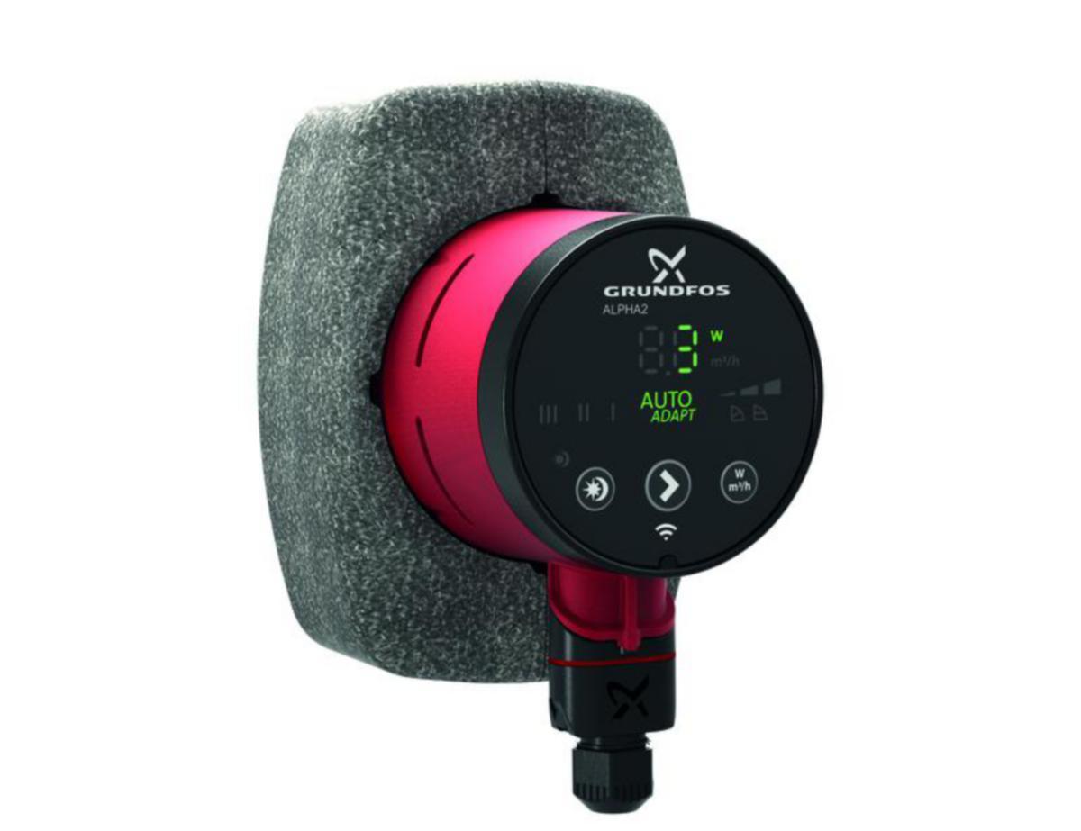 Lämminkäyttövesipumppu Grundfos Alpha2N - KÄYTTÖVESIPUMPPU ALPHA2 25-60 N 180 1x230V