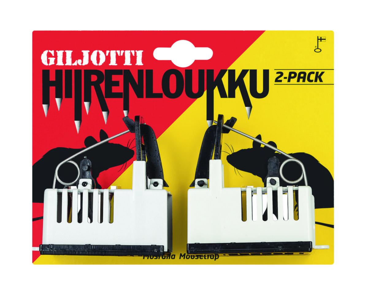 Hiirenloukku Giljotti - HIIRENLOUKKU 2KPL GILJOTTI HIIRENLOUKKU