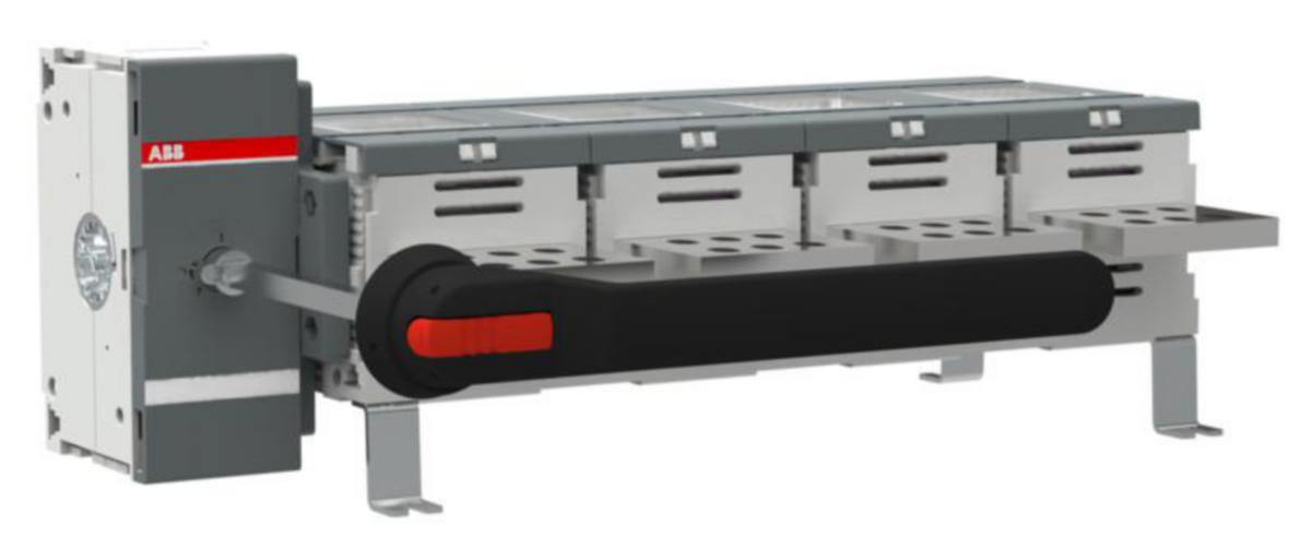 Maadoituskytkin ABB 4-napainen 690V AC-22A - MAADOITUSKYTKIN ABB 4-NAP. 2500A 690V AC-22A