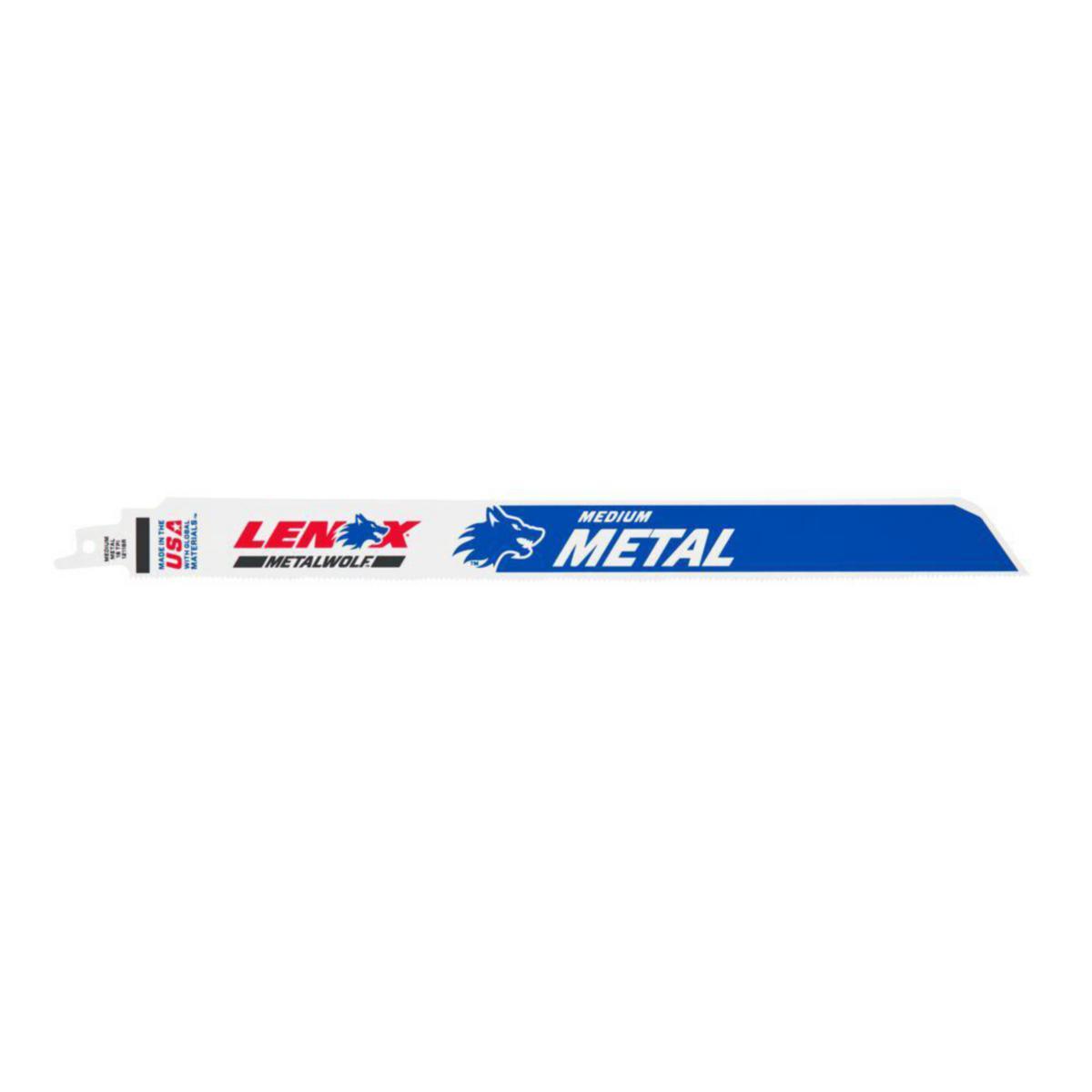 Puukkosahanterä Lenox Lazer™ bimetalli - PUUKKOSAHANTERÄ LAZER MET2-6MM LENOX BIMETAL 305X25 18T 5KPL