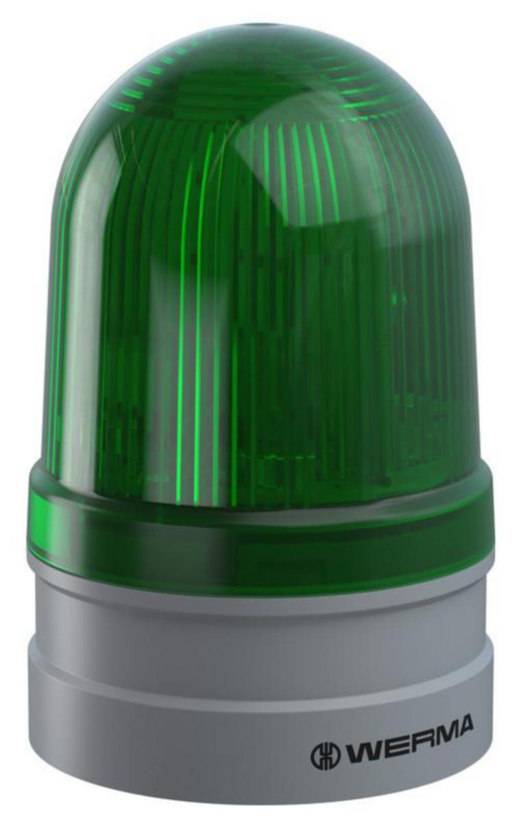 Vilkkuvalo WERMA Signaltechnik EvoSIGNAL Midi - VILKKUVALO EVOSIGNAL MIDI TWINFLASH 115-230VAC GN