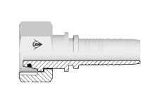 Hydrauliikkaliitin Dunlop Hiflex sisäkierre DIN 3865 24ast (kevyt sarja) - KOL