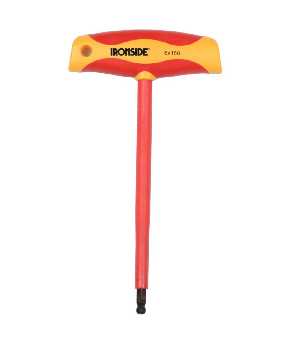 Kuusiokoloavain Ironside 1000V T-kahva - KK 3 T-KAHVA VDE IRONSIDE 103074