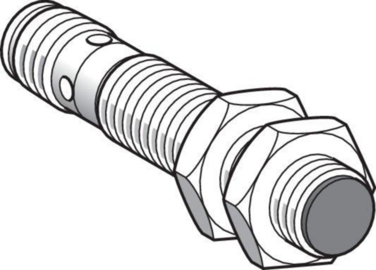 Induktiivinen tunnistin Telemecanique OsiSense XS612B3-sarja M12 - INDUKTIIVINEN TUNNISTIN M12 XS612B3DAM12 DC NO SN=4MM M12