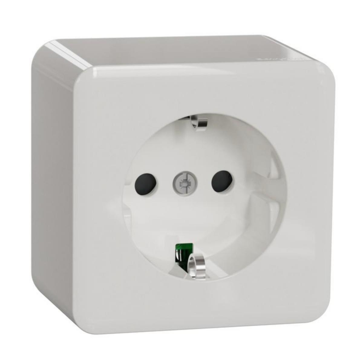 Pistorasia Schneider Electric Exxact 1-osainen pinta IP21 - PISTORASIA EXXACT 1S/16A/IP21 PPR VAL
