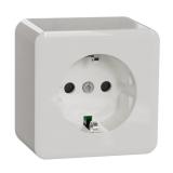 Pistorasia Schneider Electric Exxact 1-osainen pinta IP21