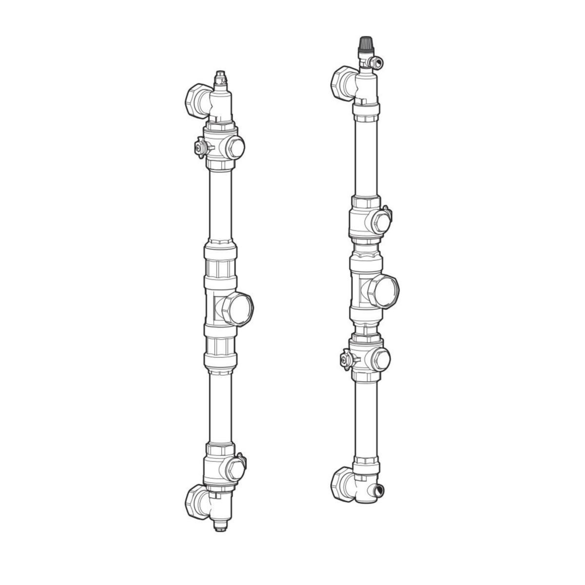 Asennuspaketti NIBE FMS maalämpöpumpulle - ASENNUSPAKETTI NIBE FMS 30