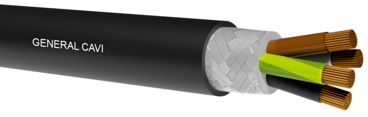 Ohjauskaapeli General Cavi 2YSLCYK - OHJAUSKAAPELI CAVI 2YSLCYK 3X70+3G10 500M