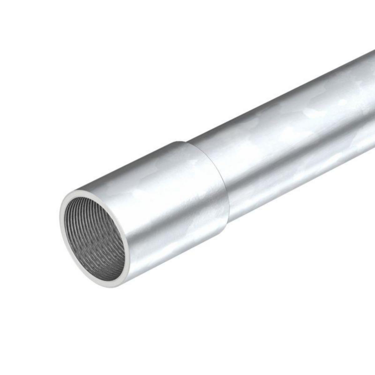 Asennusputki OBO VBS SM, kierteellä (panssariputki) teräs ZN - ASENNUSPUTKI METALLI VBS SM16 W G, M16X1,4X3000MM, ZN