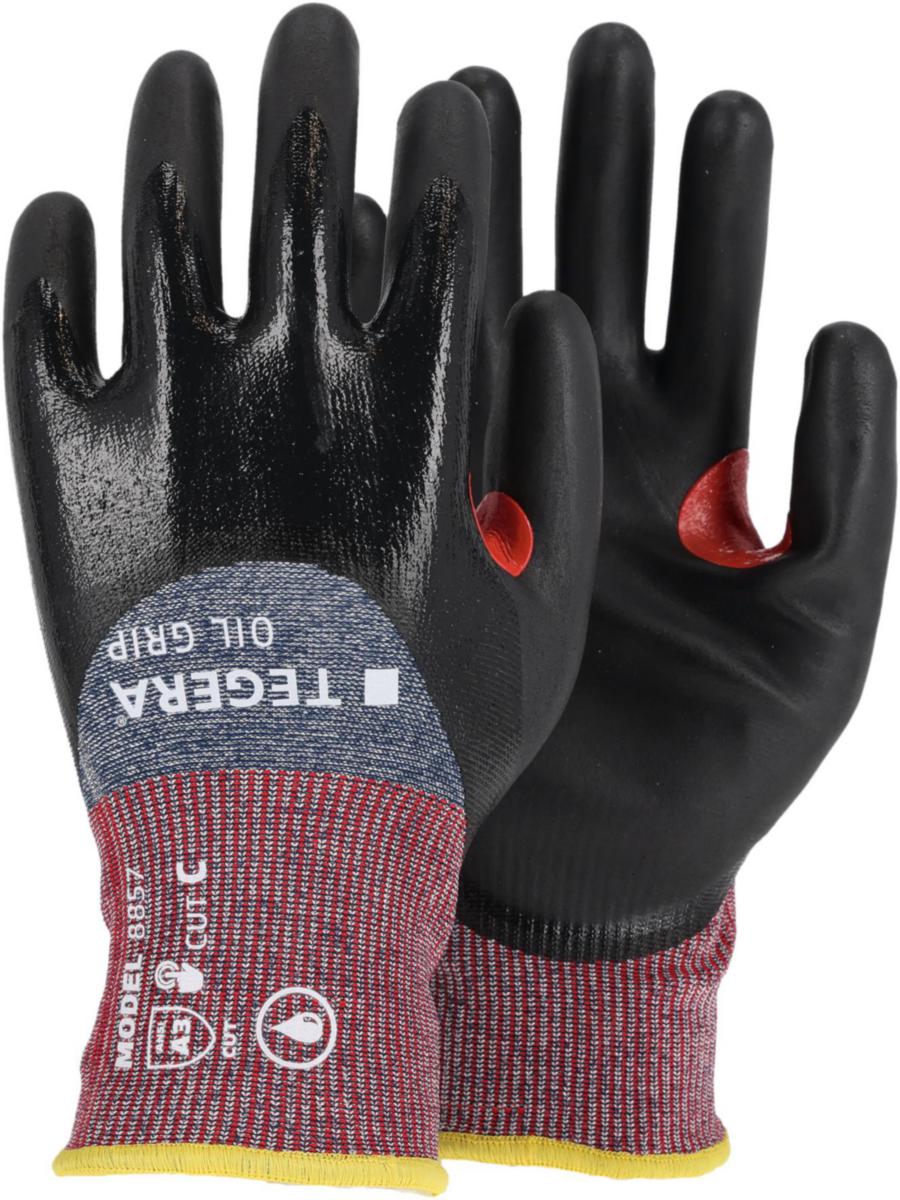 Viiltosuojakäsine Tegera 8857 Oil Grip - VIILTOSUOJAKÄSINE KOKO 6 TEGERA 8857
