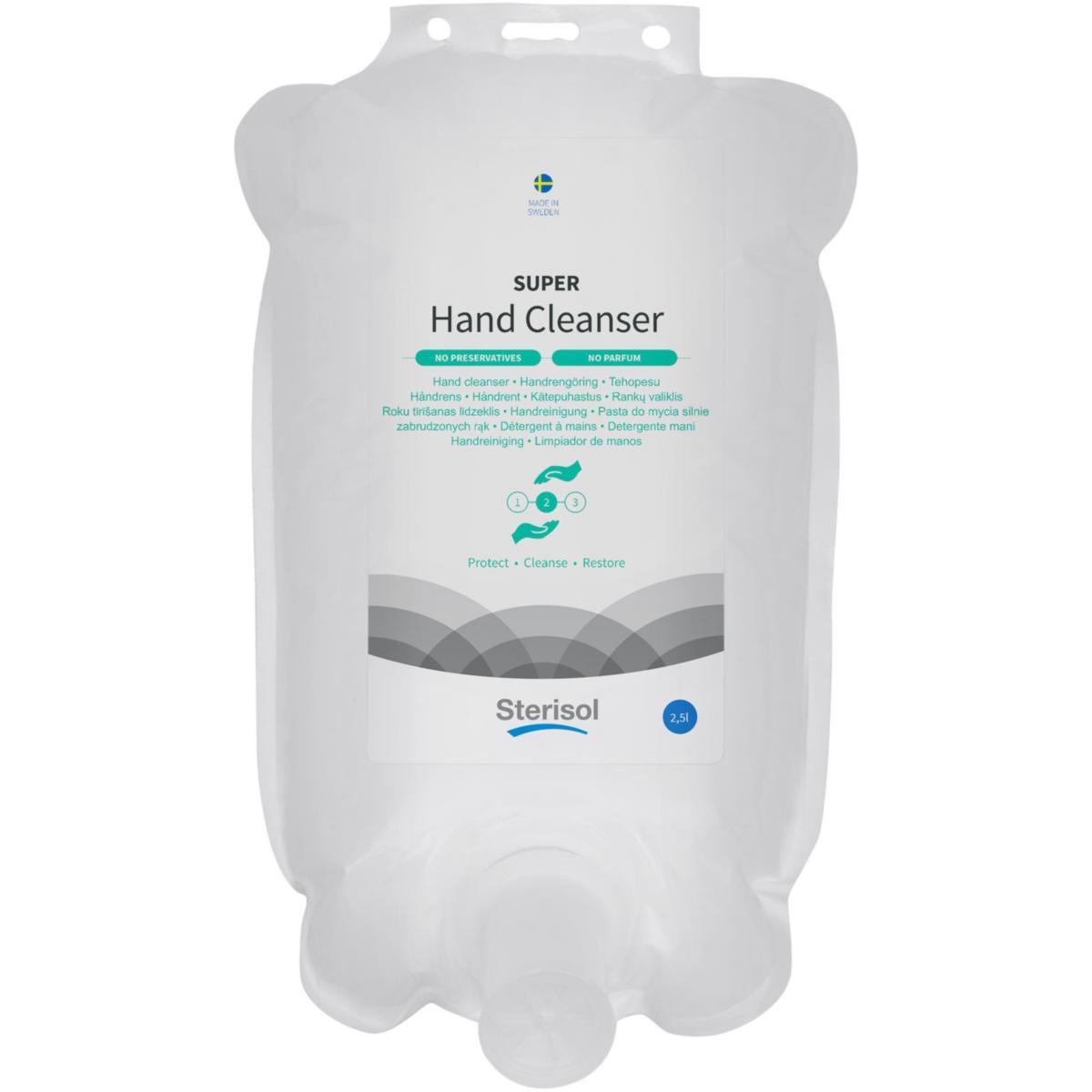 Käsienpesuaine Sterisol® Super - TEHOPESU HAJUSTAMATON STERISOL SUPER 3485 2.5L
