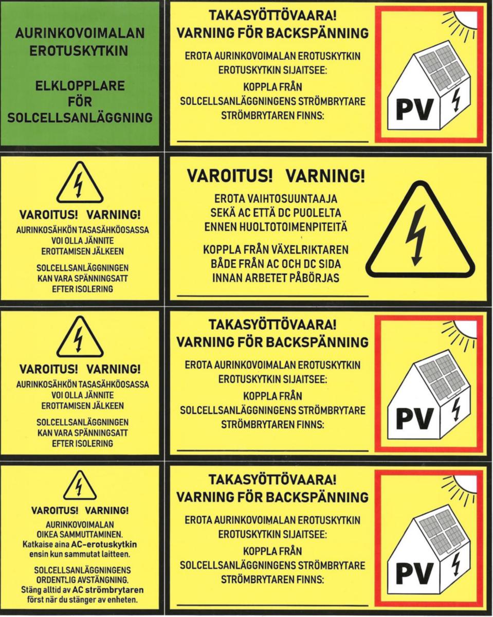 PV tarra-arkki A4 - TARRA-ARKKI AHLSELL PV TARRA-ARKKI A4