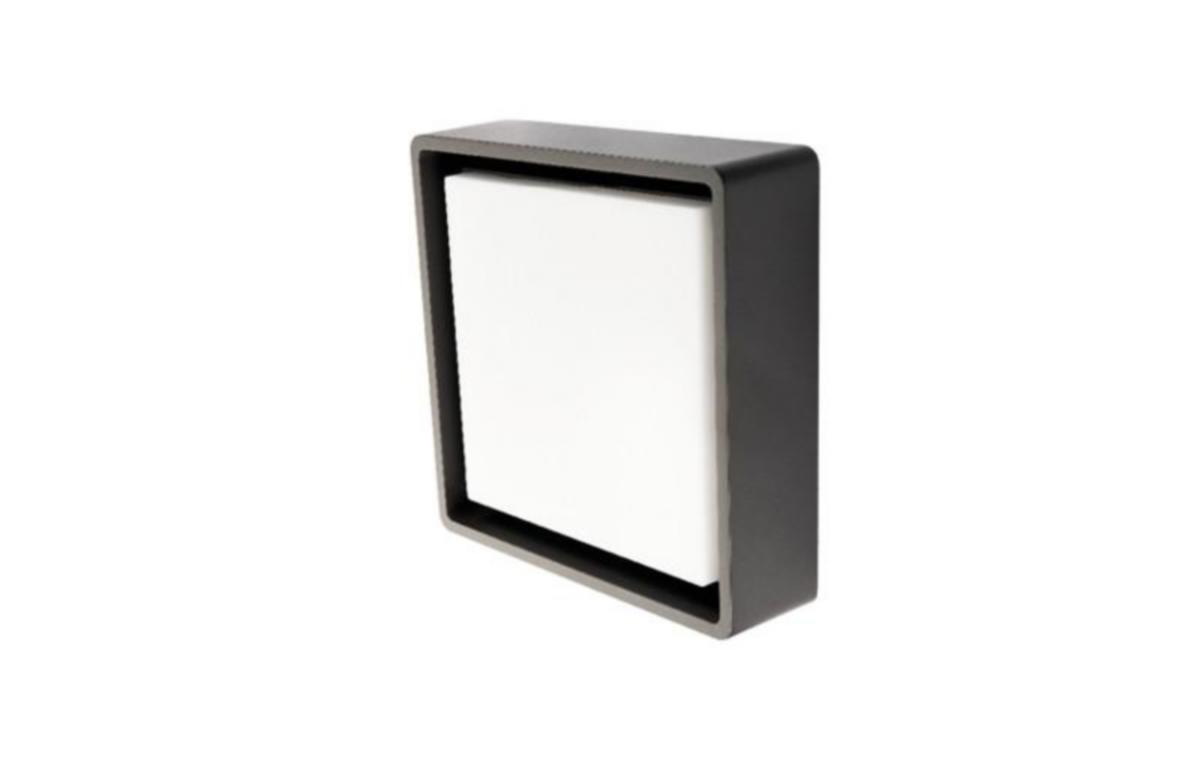 Seinävalaisin ulko SG Frame Square - SEINÄ/KATTOVALAISIN ULKO SG FRAME SQUARE 6W 3K GR