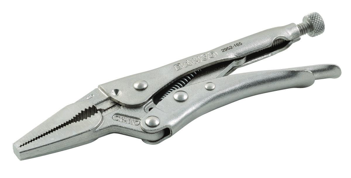 Lukkopihdit Bahco 2952 pitkät ohuet leuat - LUKKOPIHDIT BAHCO 2952-165MM