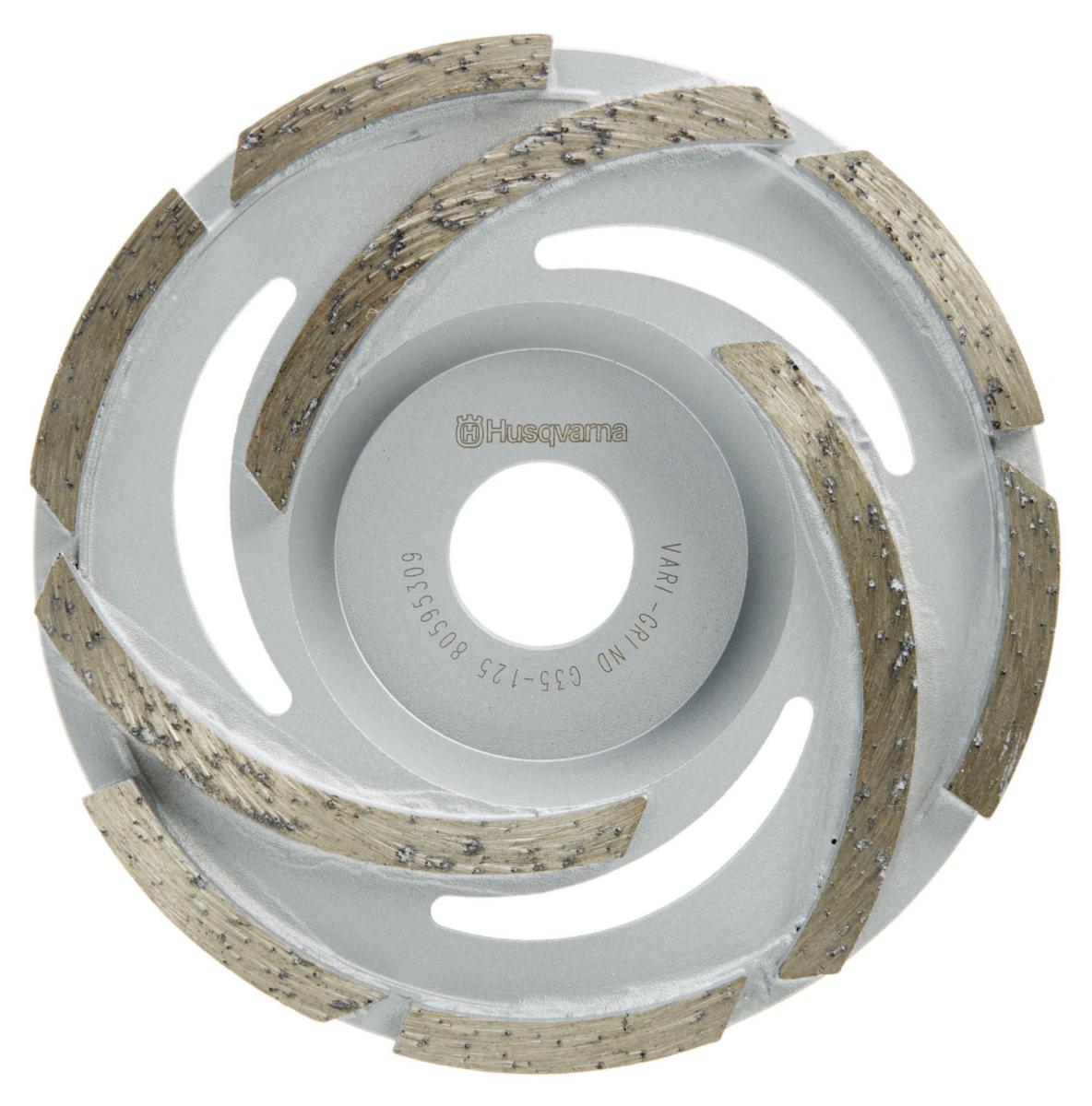 Timanttihiomalaikka Husqvarna Vari-Grind Spiral - TIMANTTIHIOMALAIKKA 125MM HUSQVARNA VARI-GRIND G35