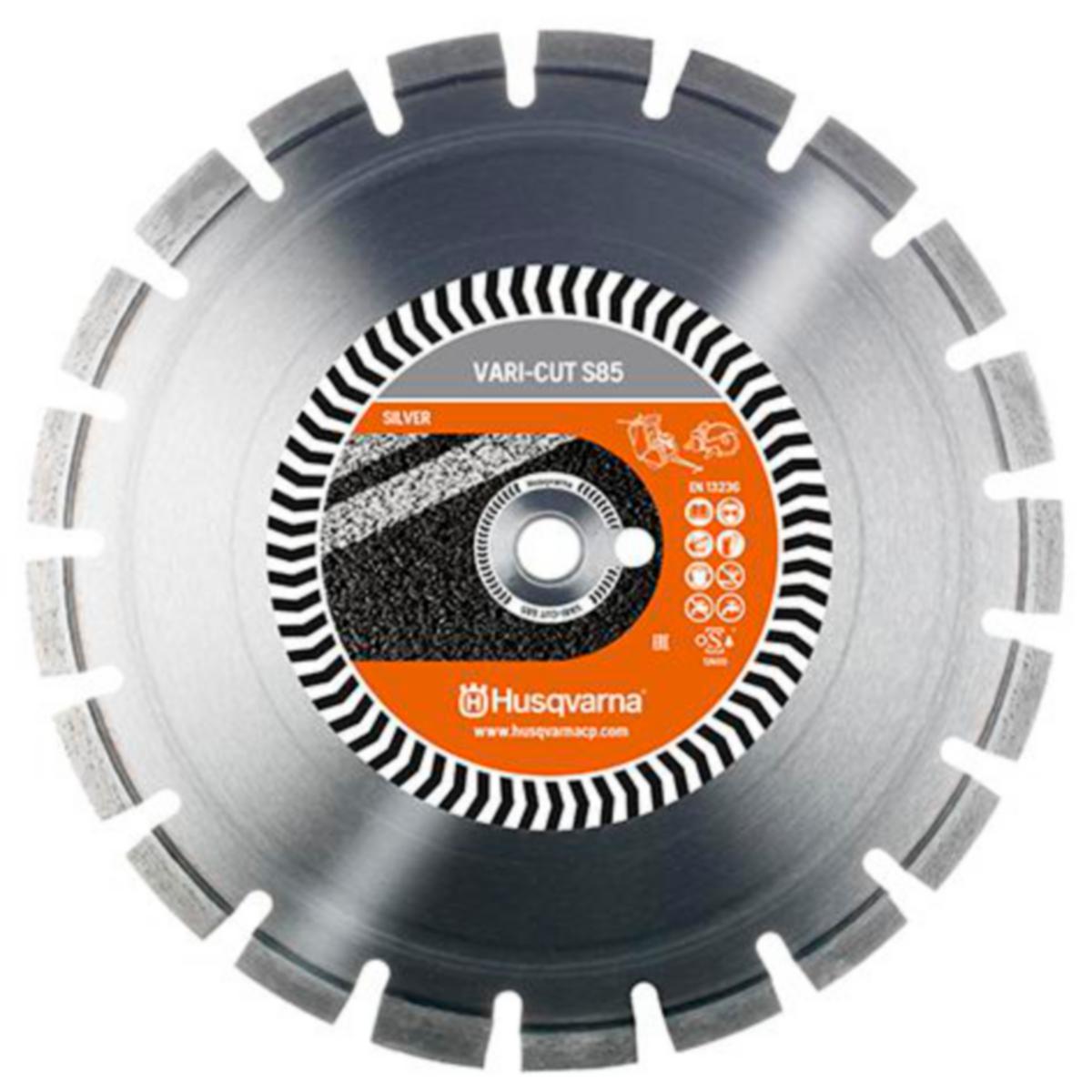 Timanttilaikka Husqvarna Vari-Cut S85 asfaltille - TIMANTTIKATKAISULAIKKA ASFALT HUSQVARNA VARI-CUT S85 450MM