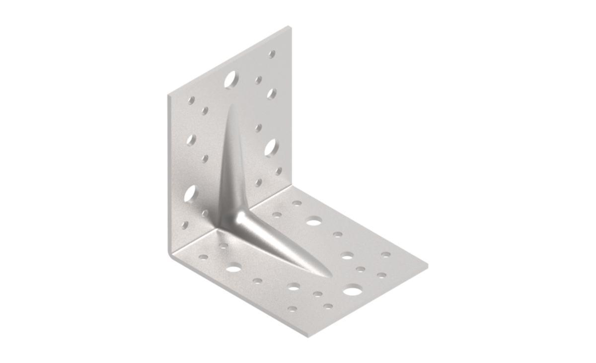Kulmarauta Arras sinkitty vahvistettu - KULMARAUTA 105X105X90X3 VAHVISTETTU