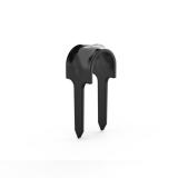 Lyöntikiinnikkeet kaksijalkaiset mustat Letti