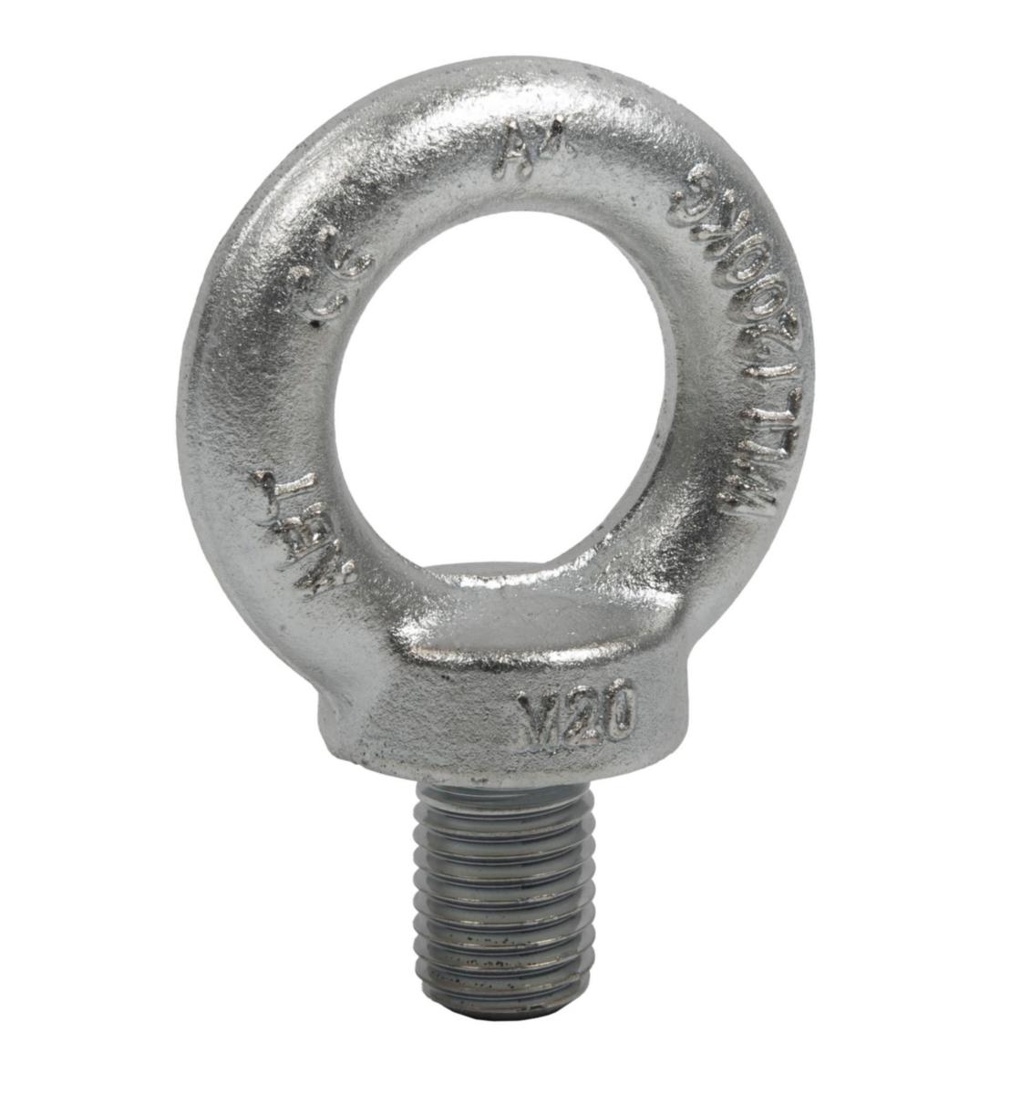 Nostosilmukkaruuvi Haklift DIN 580 - NOSTOSILMUKKARUUVI NSR16 ZN DIN580 M16