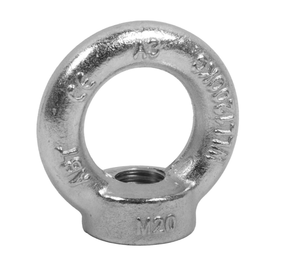 Nostosilmukkamutteri Haklift DIN 582 - NOSTOSILMUKKAMUTTERI NSM10 M10 / 0.23T