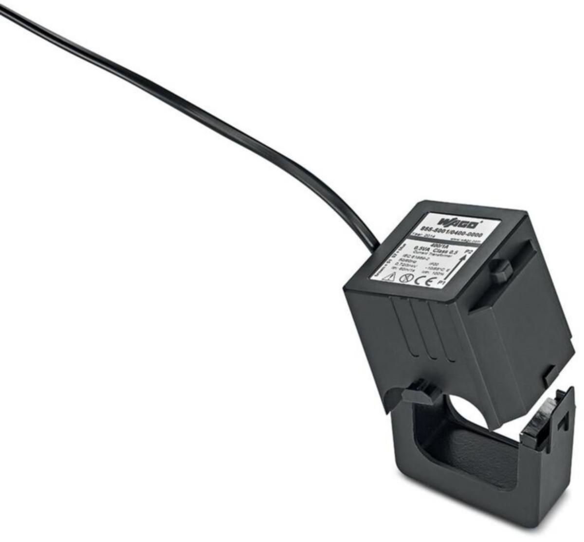 Virtamuuntaja avattava Wago 855-sarja - VIRTAMUUNTAJA AVATTAVA 855-SJA 400A/5A, LK 1, Ø 42 MM,3M