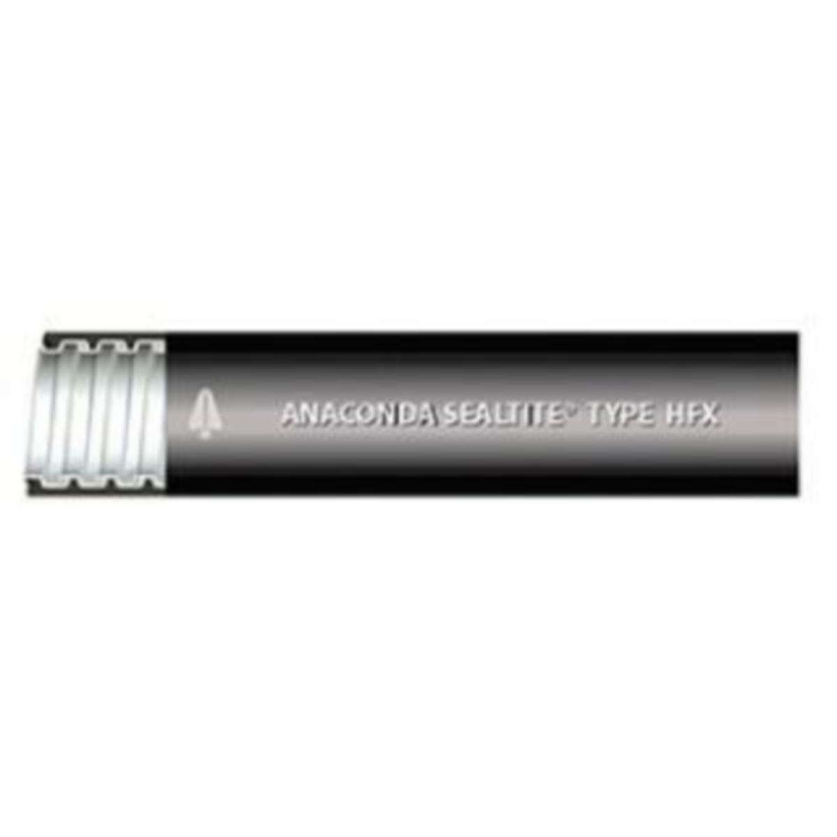 Suojaletku metalli Lapp Anaconda Sealtite - SUOJALETKU METALLI ANACONDA SEALTITE HFX BK 1.1/2" 15M