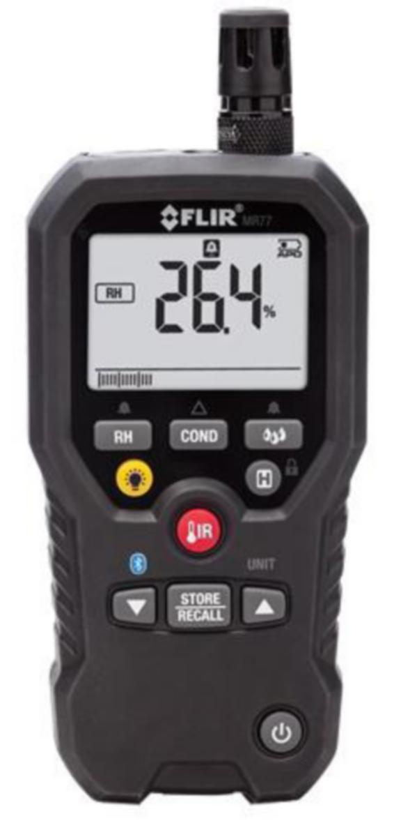 Kosteusmittari Flir MR77 - KOSTEUSMITTARI FLIR MR 77 BLUETHOOT