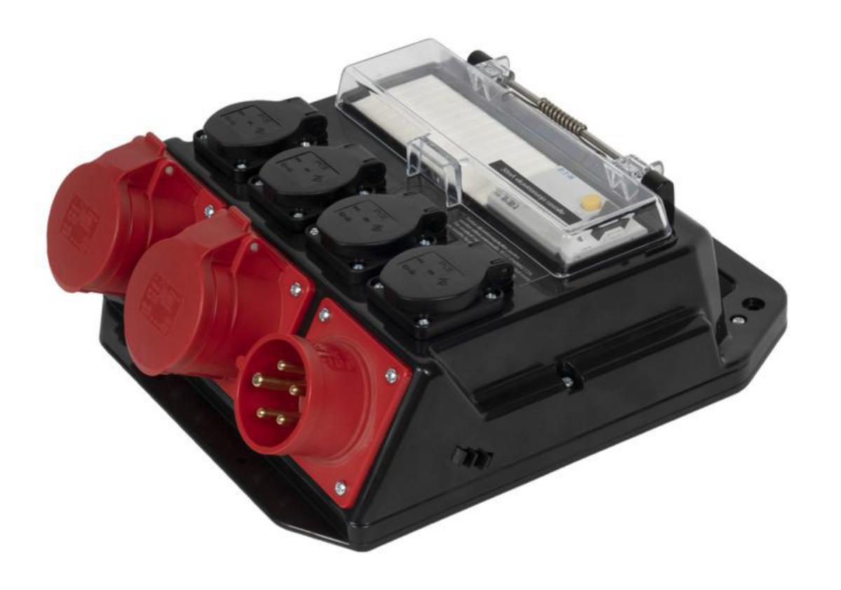 Työmaan alakeskus Vohek TAKP Mini - TYÖMAAN ALAKESKUS ABS VOHEK TAKP MINI 16.024 IP44