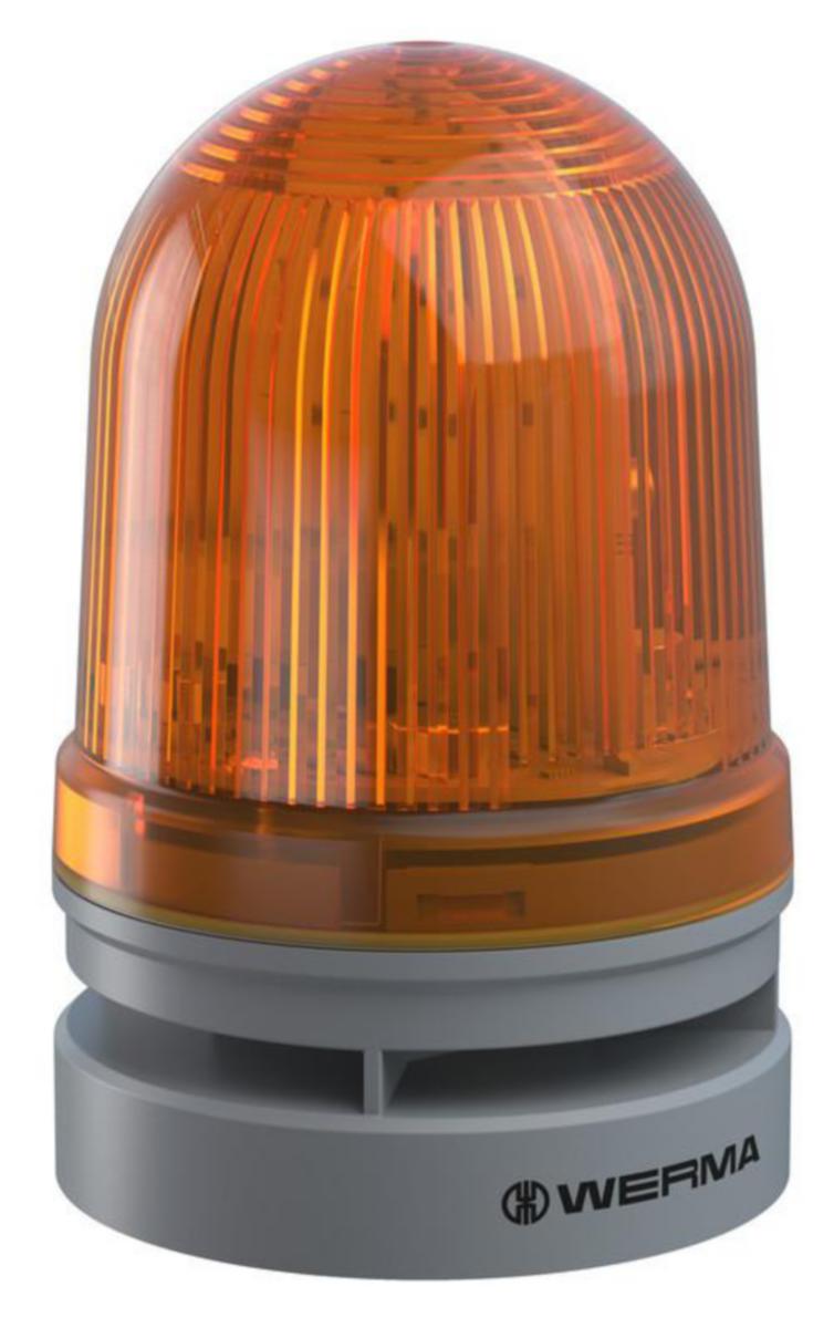 Vilkkuvalo WERMA Signaltechnik EvoSIGNAL Combi Midi - VILKKUVALO EVOSIGNAL MIDI TWINLIGHT COMBI YE